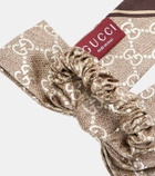 Gucci GG silk bow scrunchie