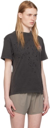 Satisfy Black Ventilated T-Shirt