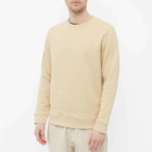 Norse Projects Men's Vagn Classic Crew Sweat in Oyster White