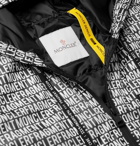 Moncler Genius - Moncler 7 Fragment Logo-Print Nylon-Ripstop Hooded Down Jacket - Black