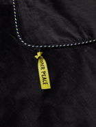 KAPITAL - Shell-Trimmed Embroidered Cotton-Velvet Bomber Jacket - Black