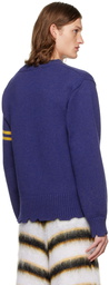 Andersson Bell Blue Varcity Sweater