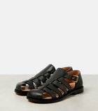 Loewe Campo leather sandals