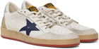 Golden Goose White Ball Star Sneakers