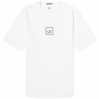 C.P. Company Men's Mercerized Reverse Logo T-Shirt in White