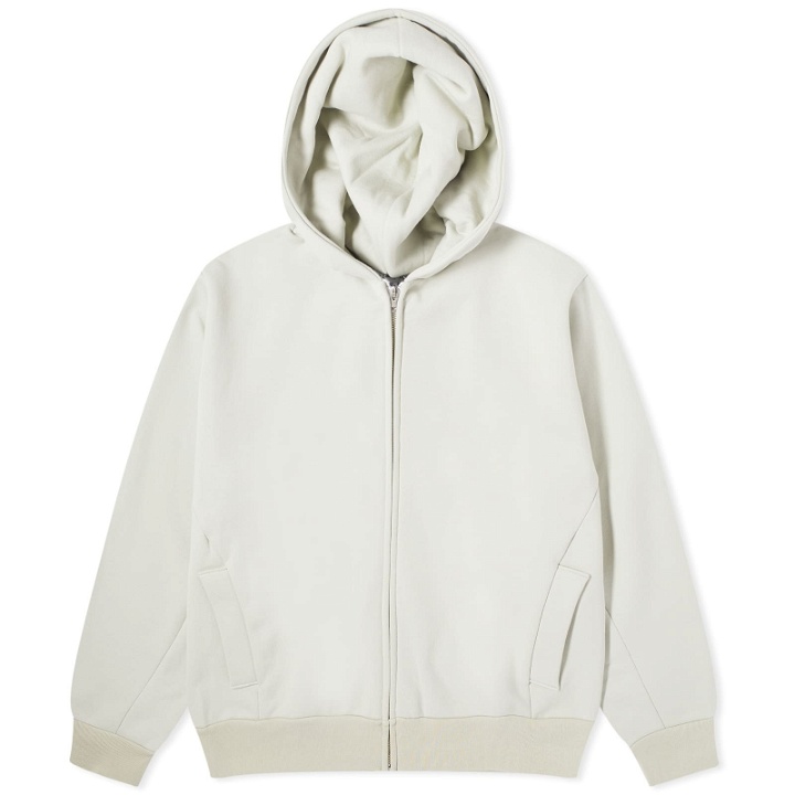 Photo: Lady White Co. Men's Heavyweight Zip Hoodie in Swiss Natural