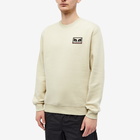 Napapijri Men's x Obey Crew Sweat in Beige Foam