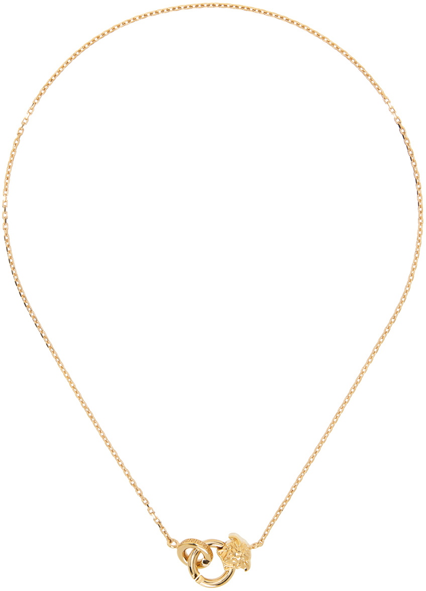 Versace Gold Medusa Necklace Versace