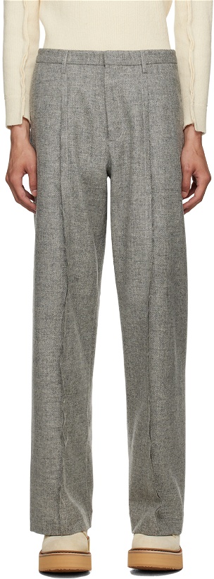 Photo: R13 Gray Inverted Trousers