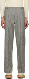 R13 Gray Inverted Trousers