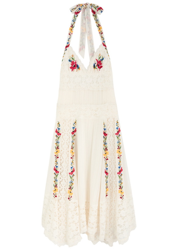 Free People Foolish Heart Cloqu Midi Dress Red Free People