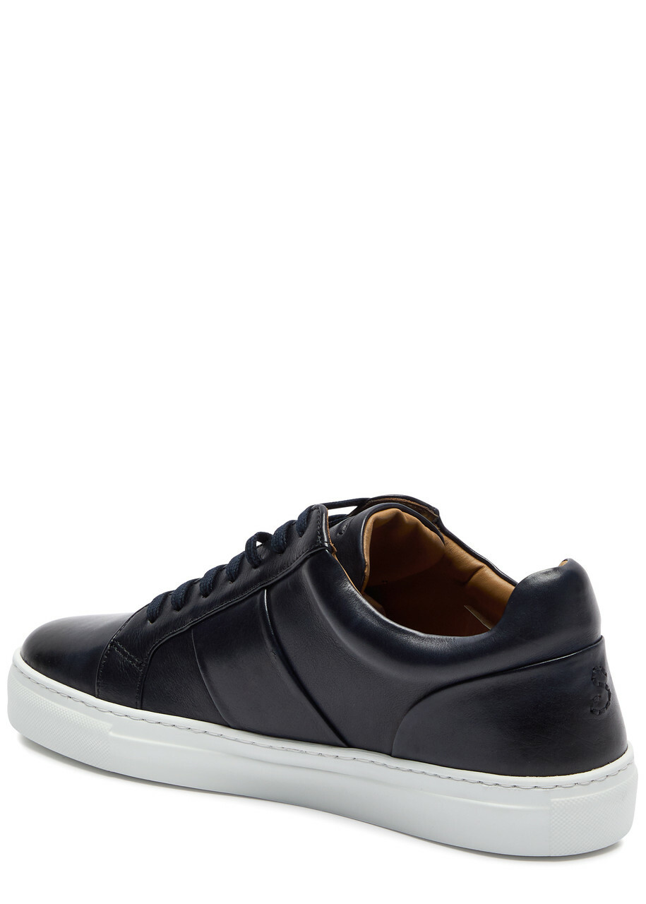 Oliver Sweeney Kendal Panelled Leather Sneakers Blue