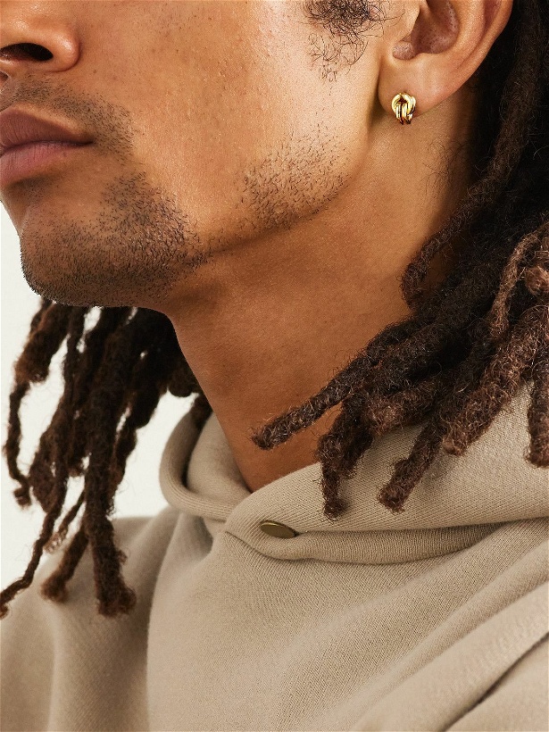 Photo: Ouie - Keyring 14-Karat Gold Single Earring
