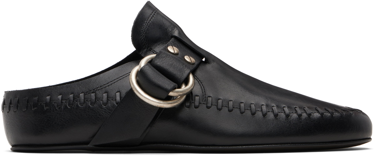 Ann Demeulemeester Black Ande Soft Shade Slip-on Loafers