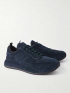 Officine Creative - Race Lux Suede Sneakers - Blue