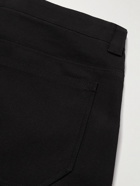 OSTRYA - Hardy Logo-Print Straight-Leg Cotton Bermuda Shorts - Black