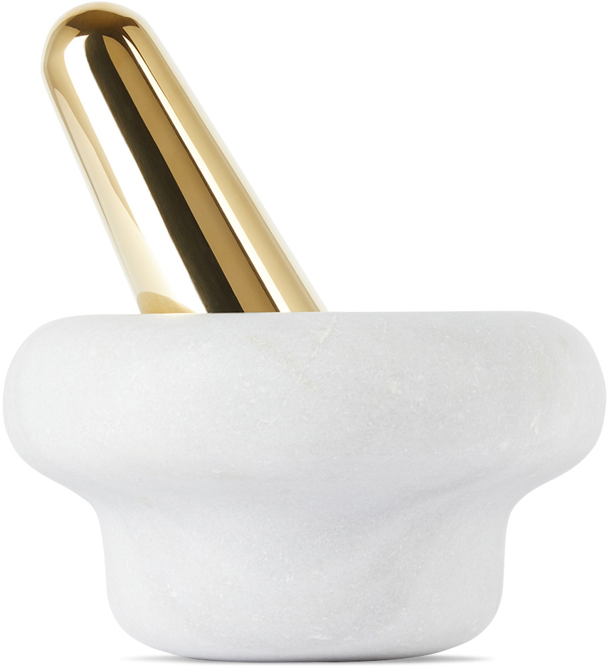 Tom Dixon Grey Stone Pestle & Mortar Tom Dixon