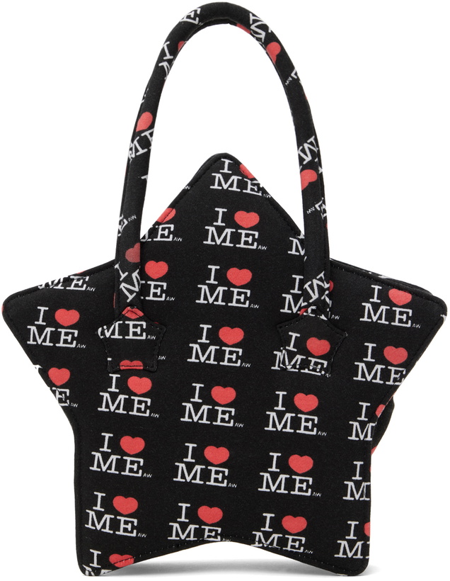 Photo: Ashley Williams Black 'I Heart Me' Bag