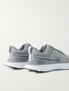 Nike Running - React Infinity Run 2 Flyknit Running Sneakers - Gray