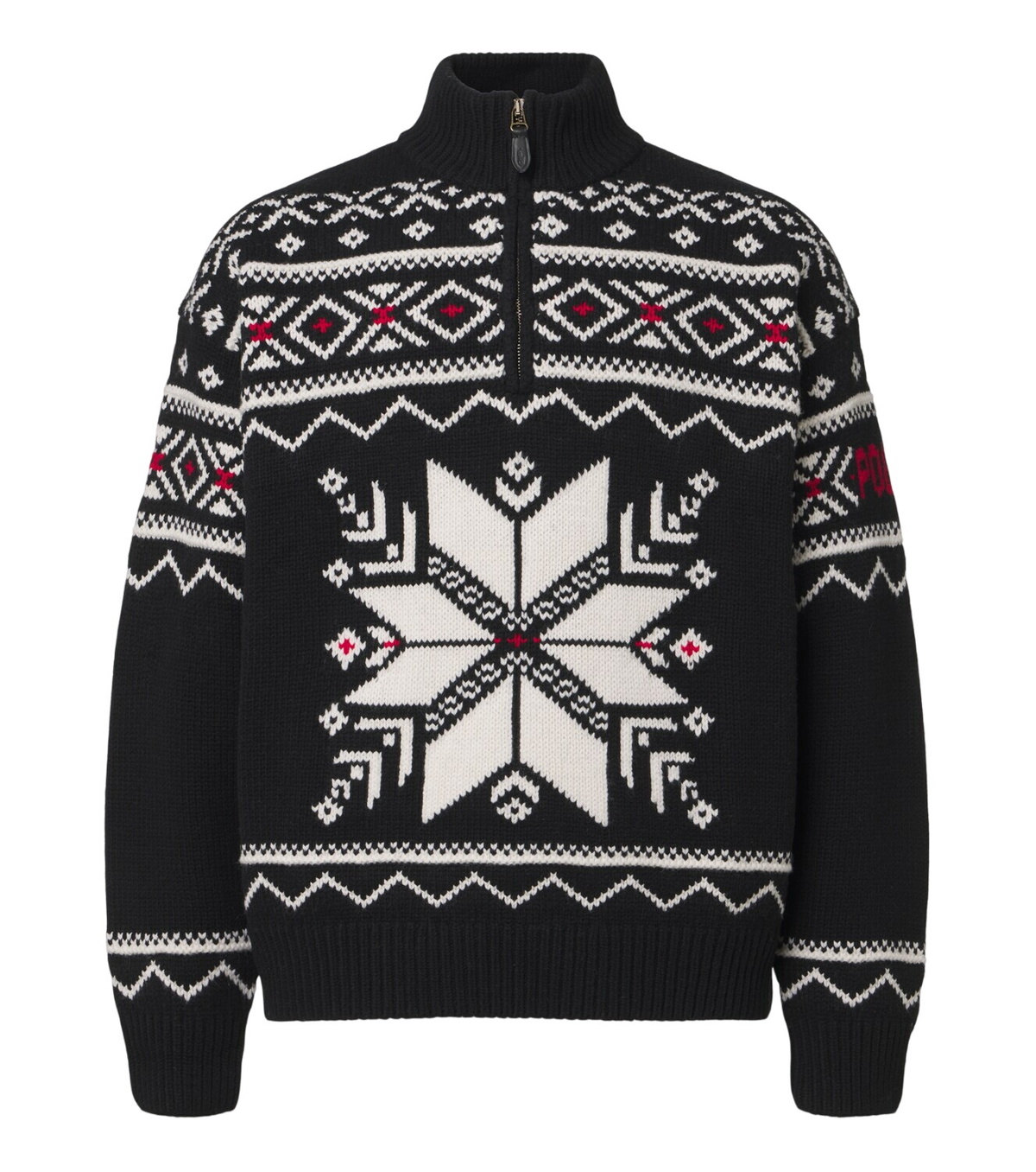 Polo Ralph Lauren Intarsia wool half-zip sweater Polo Ralph Lauren