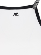 Courrèges Logo Tank Top