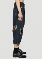 Vivienne Westwood Distressed Macca Jeans unisex Blue