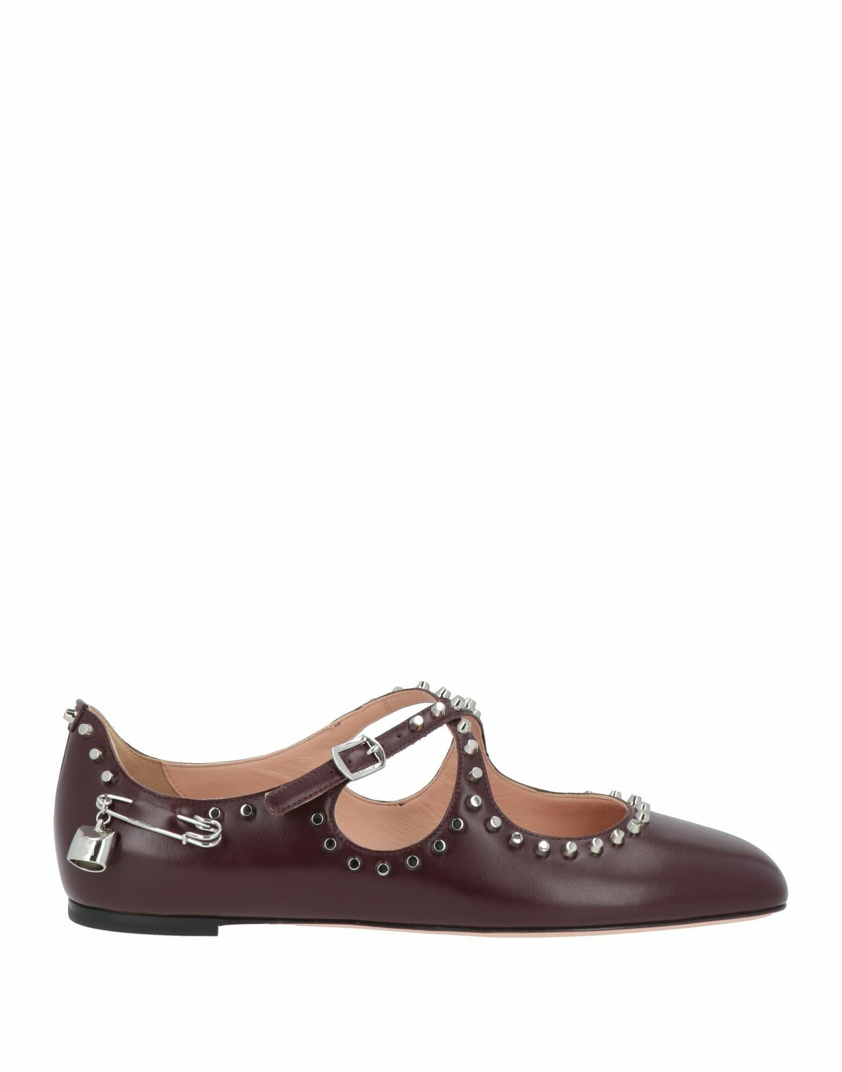 Bally Womens Ballet flats Burgundy