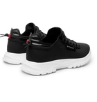 Givenchy - Spectre Leather-Trimmed Neoprene Sneakers - Black