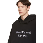 Amiri Black Been Through The Fire Hoodie