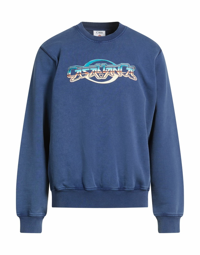 Photo: Casablanca Mens Sweatshirt in Blue