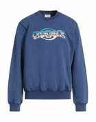 Casablanca Mens Sweatshirt in Blue