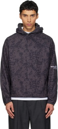 BAPE Gray Kazuki Kuraishi Edition Pixelate Camo Shark Hoodie