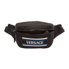 Versace Black Palladium Belt Bag