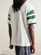 Rhude - Printed Cotton-Jersey T-Shirt - White