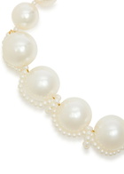 Completedworks Faux Pearl-embellished 18kt Gold-plated Necklace - One Size