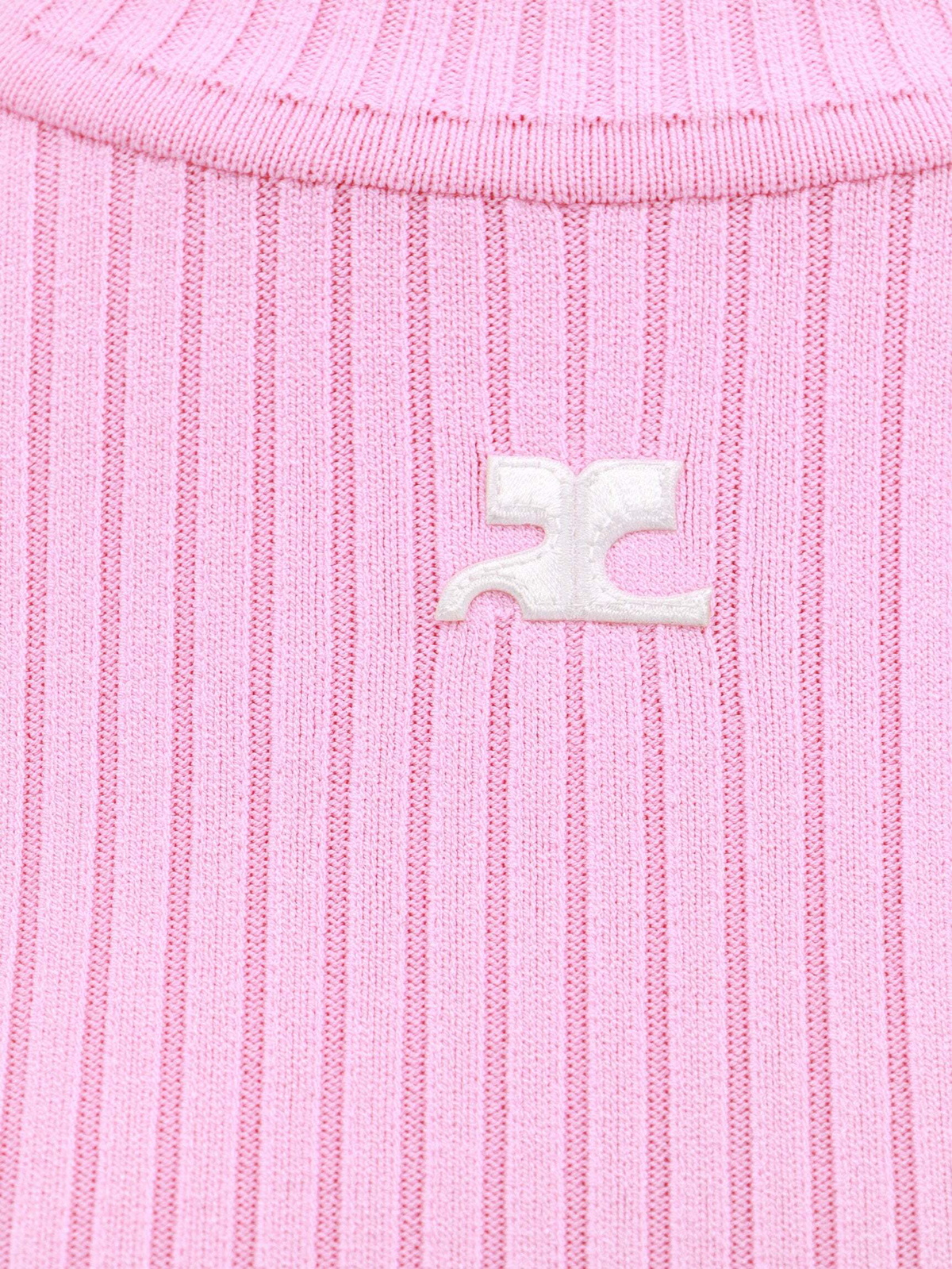 Courreges Sweater Pink Womens Courreges