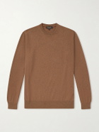 Loro Piana - Slim-Fit Baby Cashmere Sweater - Brown