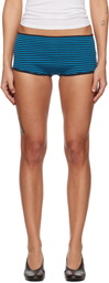 Paloma Wool Blue & Gray Smoke Shorts