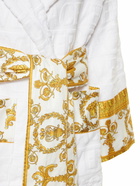 VERSACE - Short Cotton Bathrobe