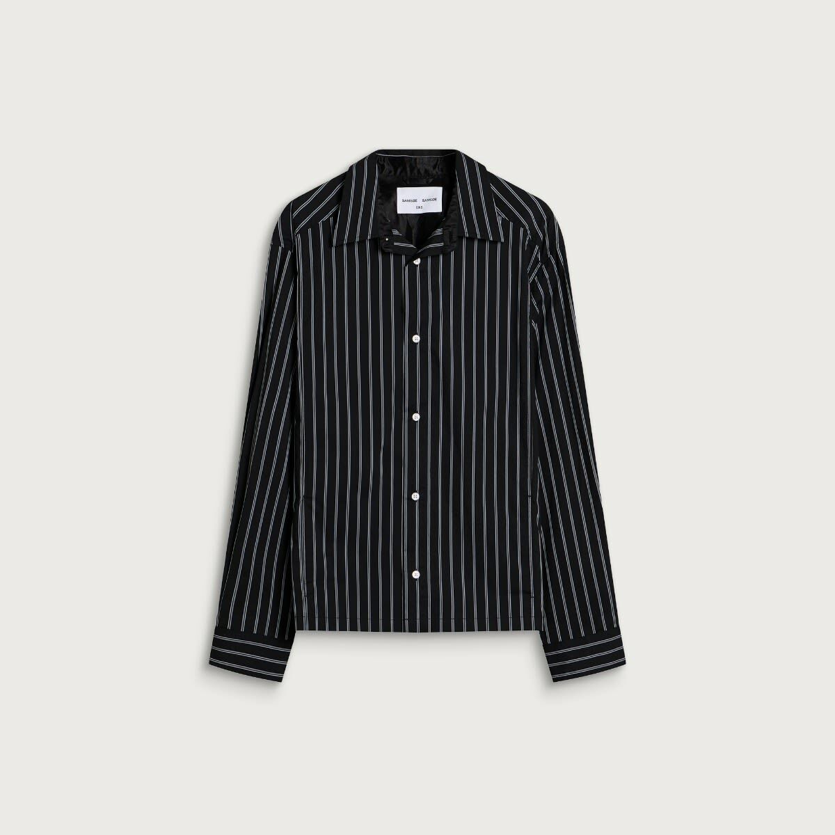 END. x Samsøe Samsøe Men's Saarch Kx Shirt in Black