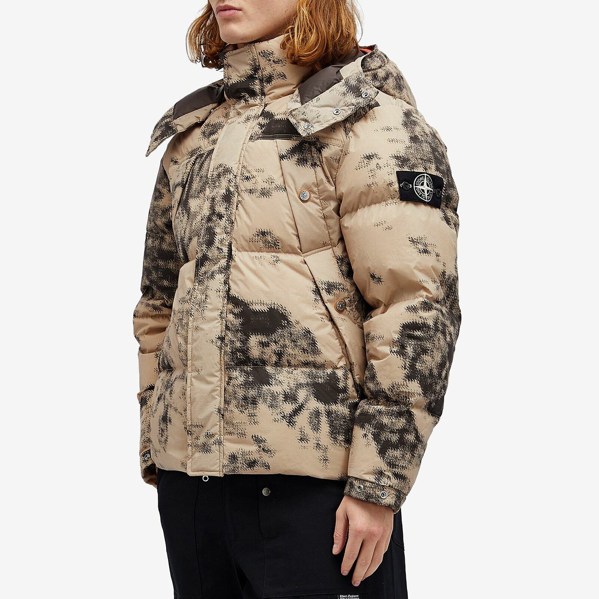 10s stone island down jacket archive Bright Blue Real Down Jacket