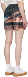 SUNNEI Multicolor Elastic Shorts