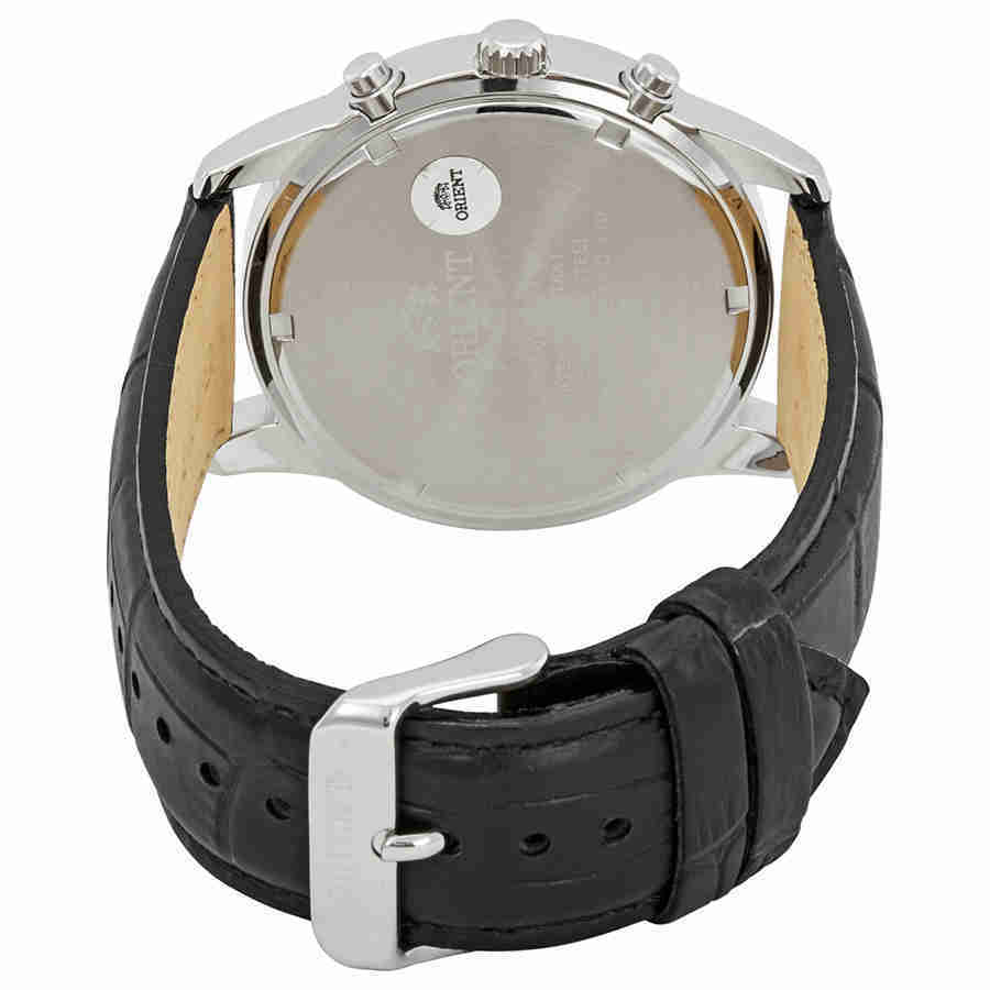 Orient Sporty Chronograph Black Dial Mens Watch FKU00004B