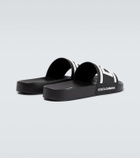 Dolce&Gabbana Logo rubber slides