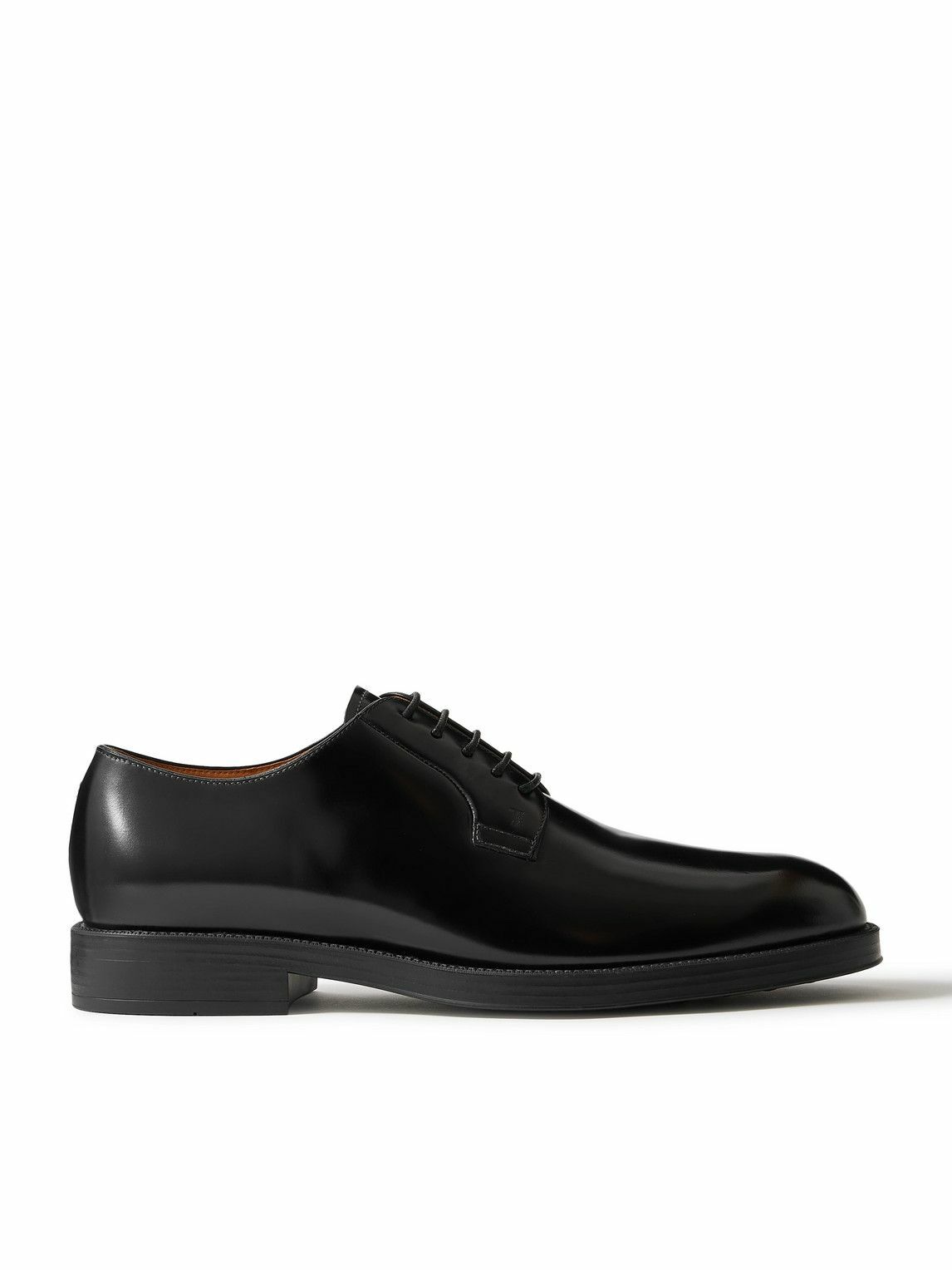 24PF new/TOD'S レザーダービーシューズ Derby shoes Black 24PF new/TOD'S レザーダービーシューズ Derby shoes Black