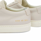 Woman by Common Projects Women's Original Achilles Suede Sneakers in Warm Grey