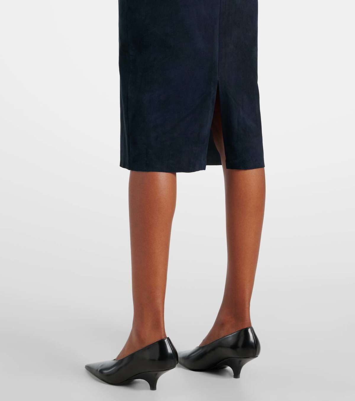 Stouls Eva suede midi dress