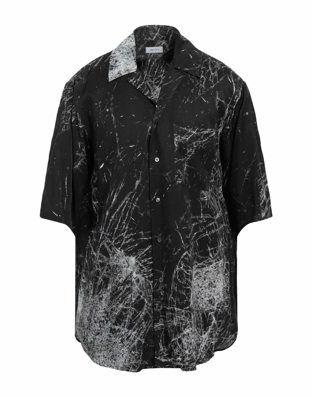 Mcqueen Mens Shirt in Black