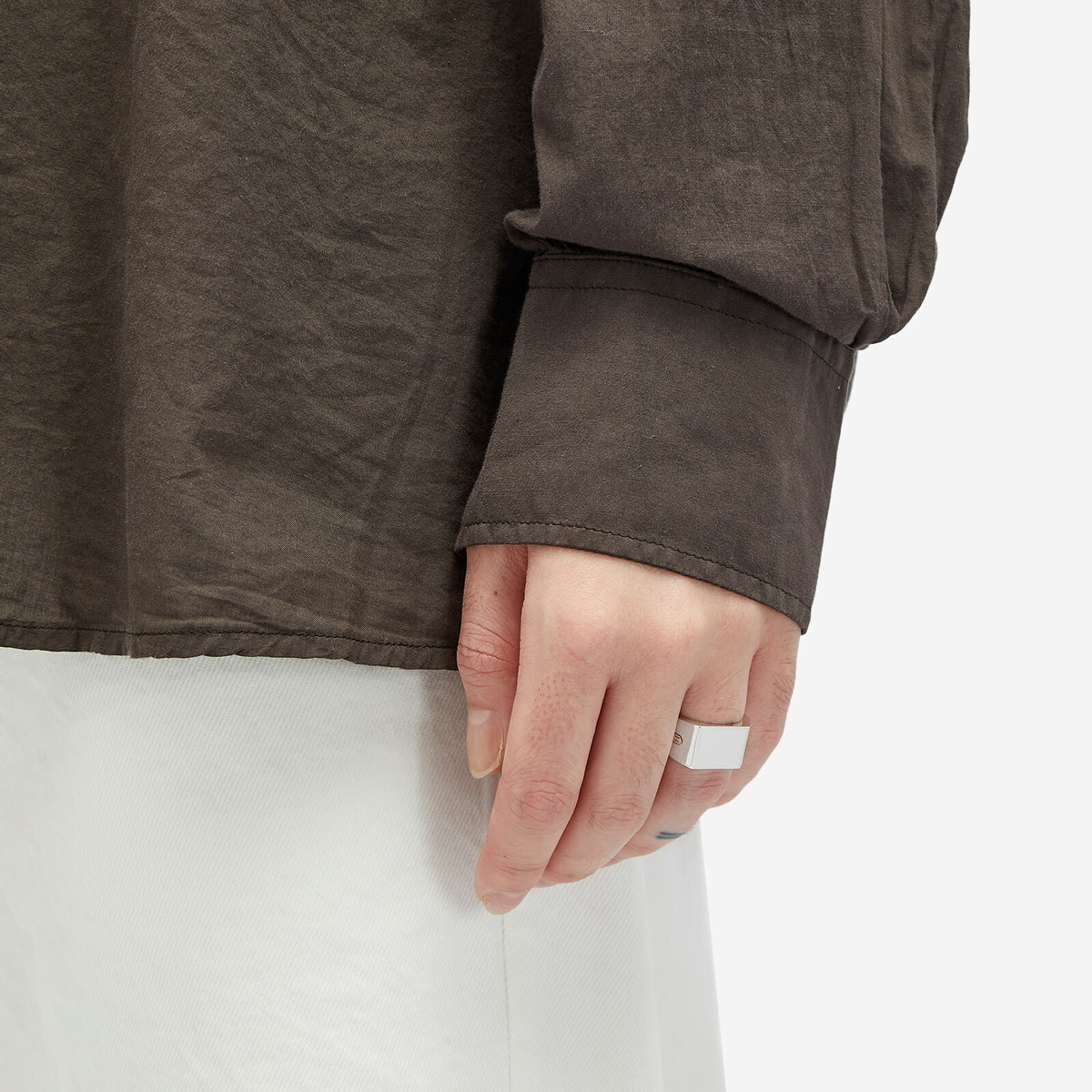 Hatton Labs Men's Signet Ring in Sterling Silver