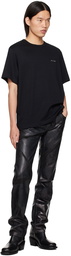 Helmut Lang Black Plaque T-Shirt